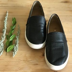 Classic Slip On Sneaker - Black and White